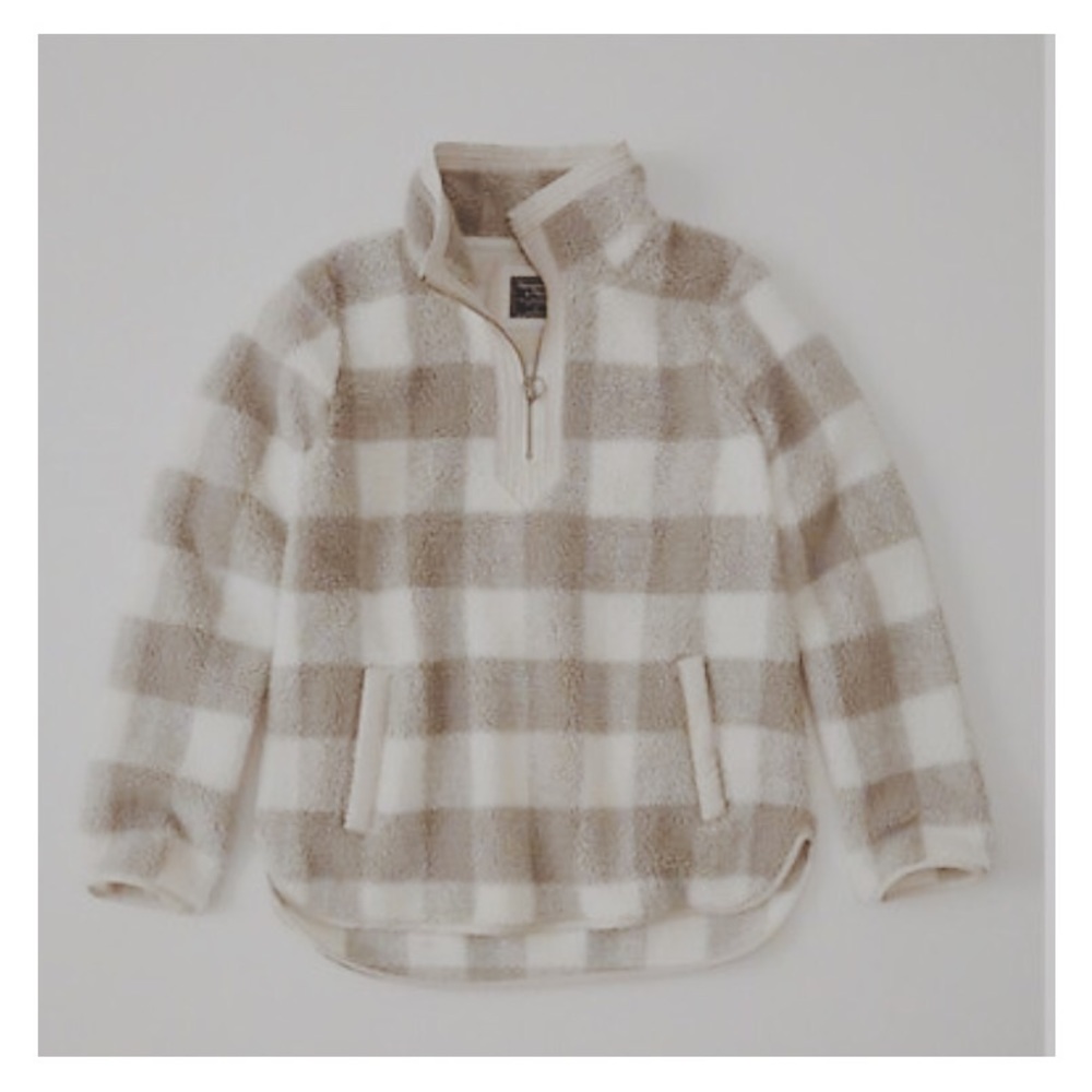 buffalo plaid pullover